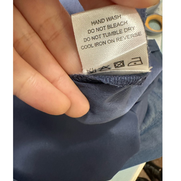 Lovers + Friends blue chambray short sleeves mini dress size Small - Picture 5 of 14